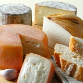 Diferentes variedades de quesos