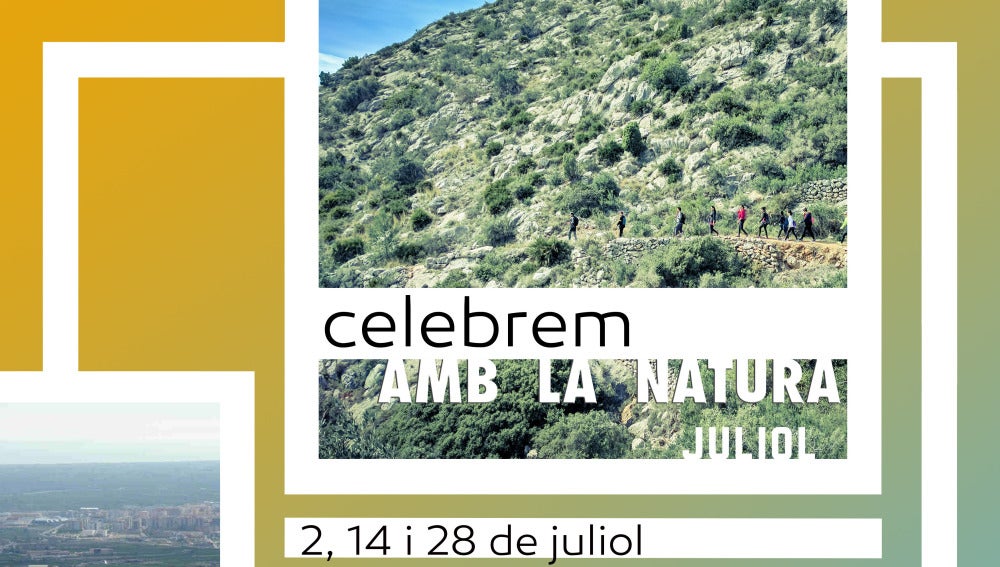 Cartel "Celebrem amb la natura"