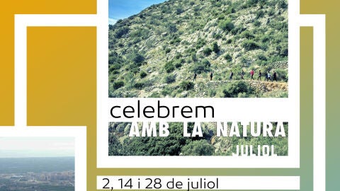 Cartel "Celebrem amb la natura"