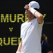 Andy Murray, durante su partido contra Querrey Andy Murray, durante su partido contra Querrey