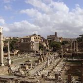 Imagen del Palatino, el barrio más elegante de la Roma antigua