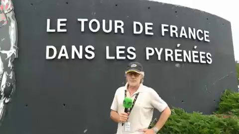Javier Ares nos ense&ntilde;a el monumento homenaje a la etapa del Tour de Francia en los Pirineos