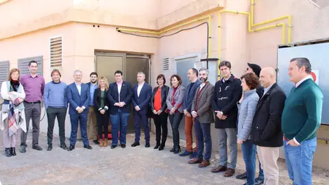 Las autoridades visitaron la piscina municipal de Nules. Las autoridades visitaron la piscina municipal de Nules.