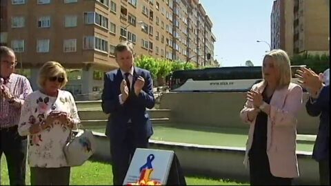 Uno de los homenajes a Miguel &Aacute;ngel Blanco