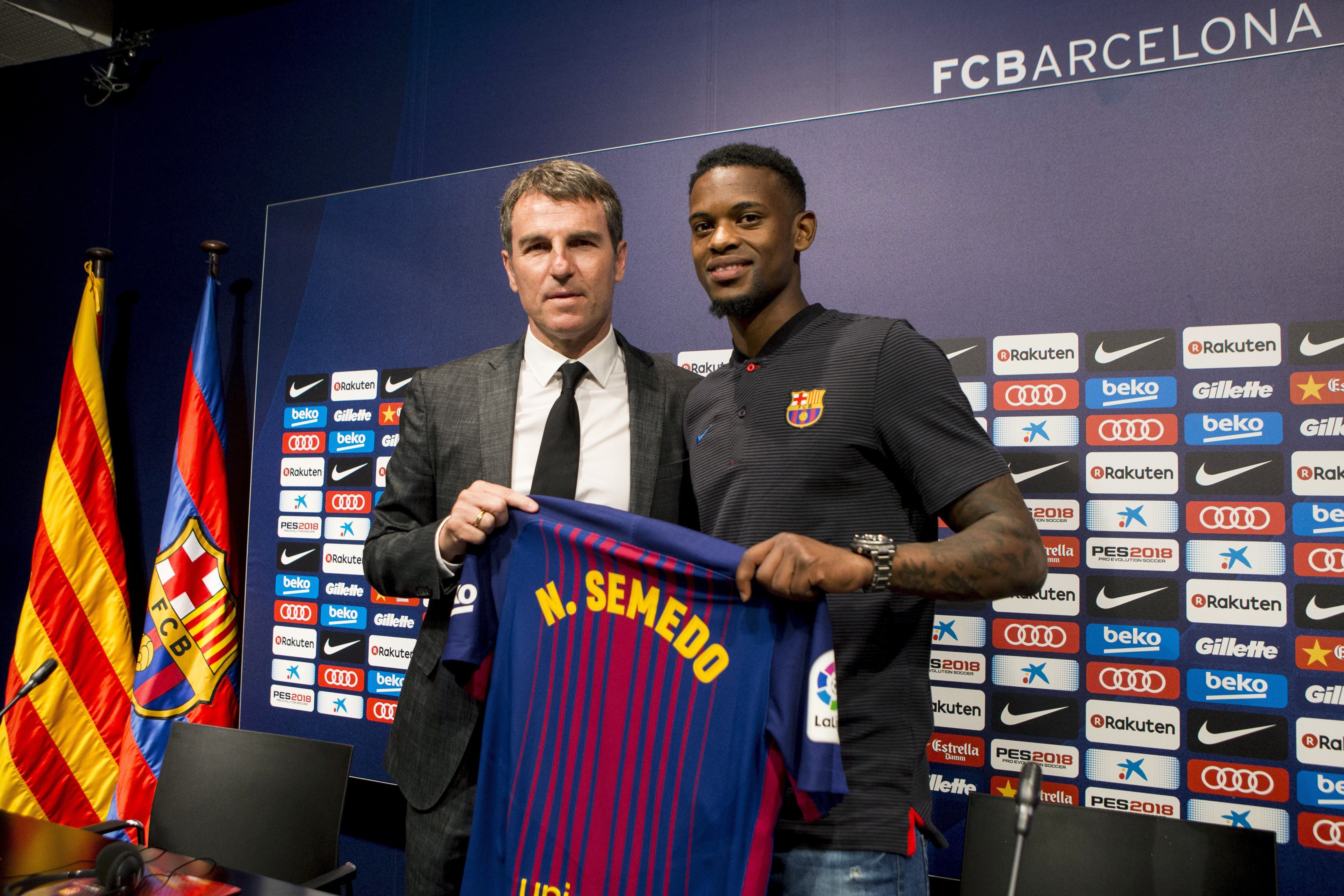 Semedo, presentado en el Barcelona: "Estoy preparado para este reto, pueden contar conmigo" Semedo, presentado en el Barcelona: "Estoy preparado para este reto, pueden contar conmigo"