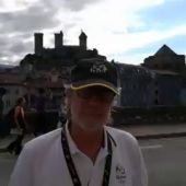 Javier Ares analiza la decimotercera etapa del Tour con el Castillo de Foix de fondo