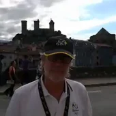 Javier Ares analiza la decimotercera etapa del Tour con el Castillo de Foix de fondo Javier Ares analiza la decimotercera etapa del Tour con el Castillo de Foix de fondo