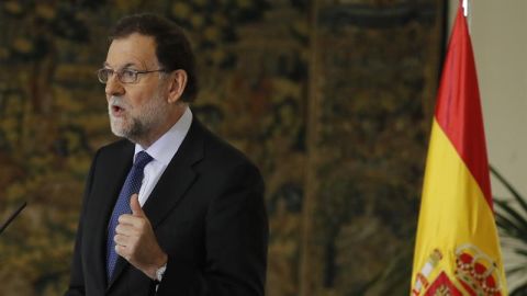 El presidente del Gobierno, Mariano Rajoy
