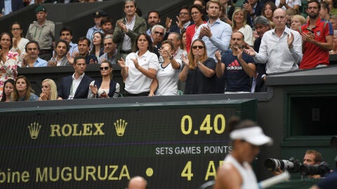 Garbi&ntilde;e en Wimbledon
