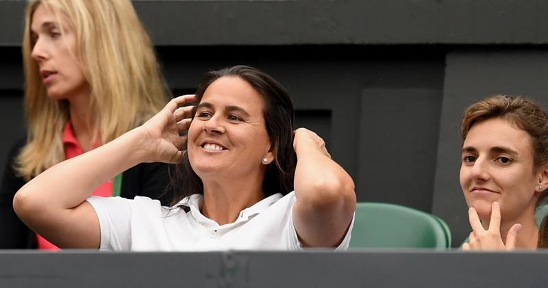 Conchita Martínez: "Ser parte del triunfo de Garbiñe me hace sentir muy especial" Conchita Martínez: "Ser parte del triunfo de Garbiñe me hace sentir muy especial"