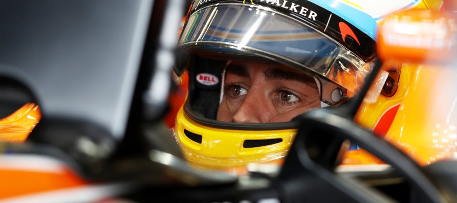 Fernando Alonso en GP de Gran Bretaña Fernando Alonso en GP de Gran Bretaña