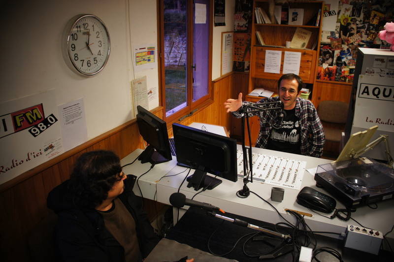 Jokin Garmilla: "Montar una radio en un valle tiene algo de quijotesco" Jokin Garmilla: "Montar una radio en un valle tiene algo de quijotesco"