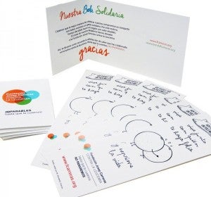 Invitaciones de boda de la Fundación Josep Carreras Invitaciones de boda de la Fundación Josep Carreras