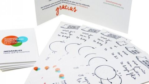 Invitaciones de boda de la Fundaci&oacute;n Josep Carreras