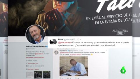 Indignaci&oacute;n en redes sociales despu&eacute;s de que Arturo P&eacute;rez-Reverte anuncie que la RAE aceptar&aacute; 'iros' como imperativo de 'ir'