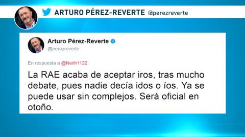 La RAE admitir&aacute; el t&eacute;rmino &ldquo;iros&rdquo; para el imperativo del verbo ir en vez de "idos"