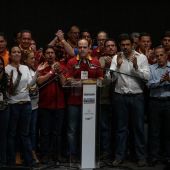 Miembros de la oposición venezolana