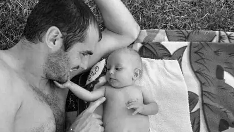 Alejandro 'Lulo' Benítez, junto a su sobrino Alejandro 'Lulo' Benítez, junto a su sobrino