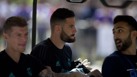 Toni Kroos y Kiko Casilla, en un partido del Real Madrid.