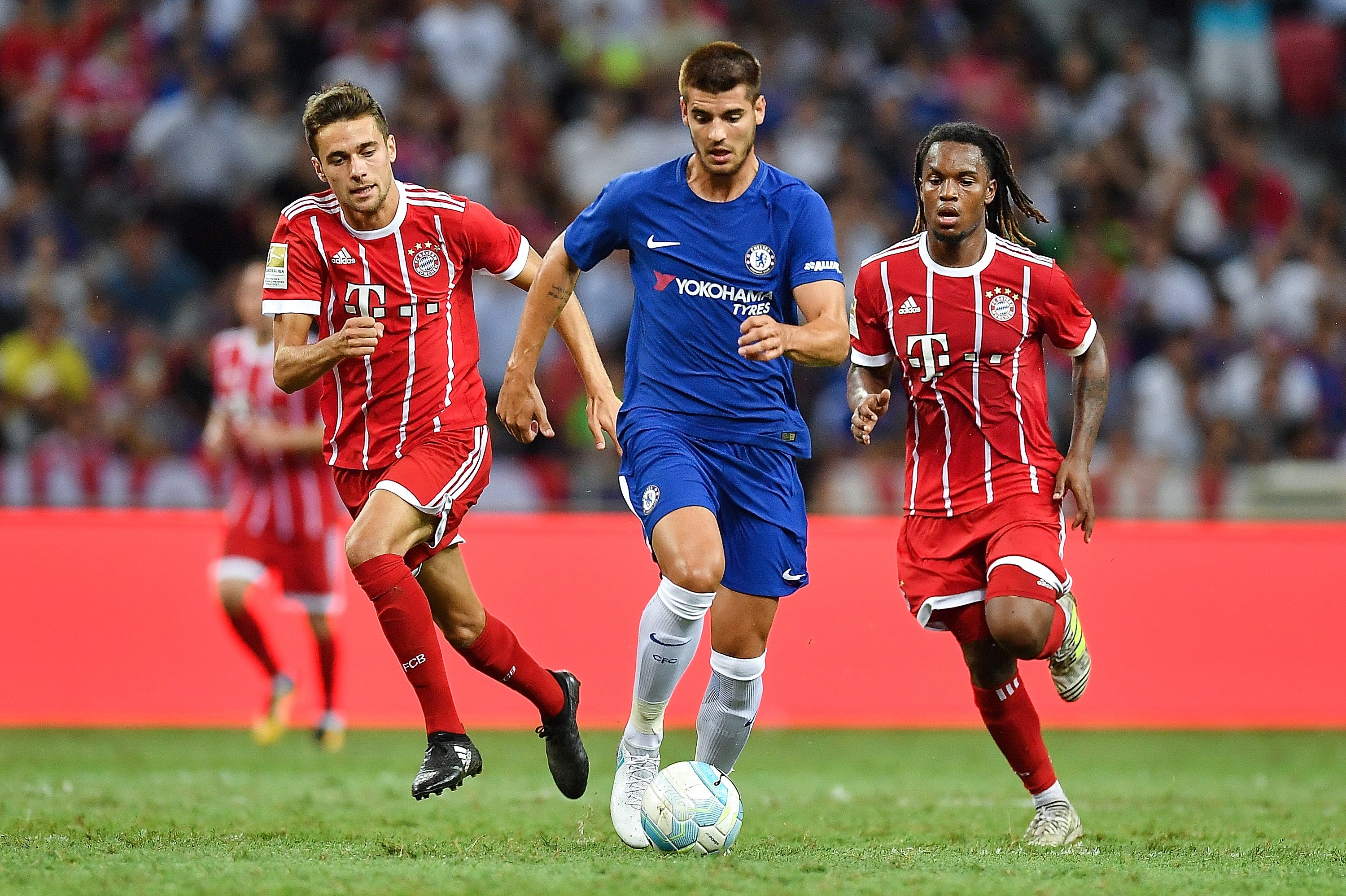 El Bayern de James gana al Chelsea en el debut de Morata El Bayern de James gana al Chelsea en el debut de Morata