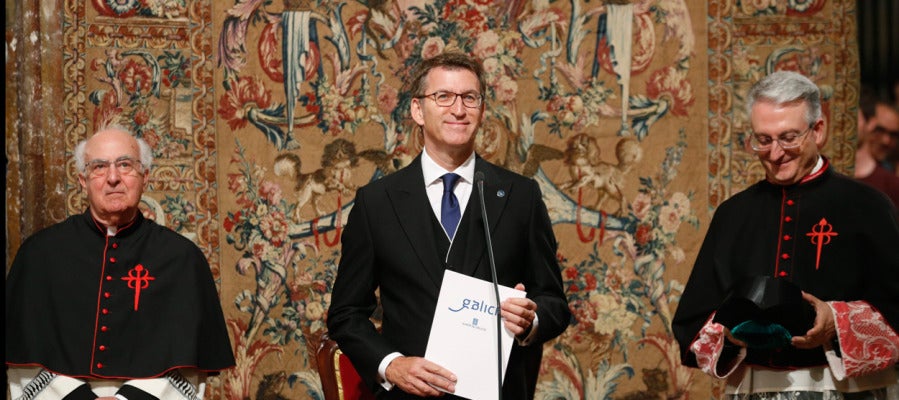 Alberto Núñez Feijóo en el Día de Galicia Alberto Núñez Feijóo en el Día de Galicia