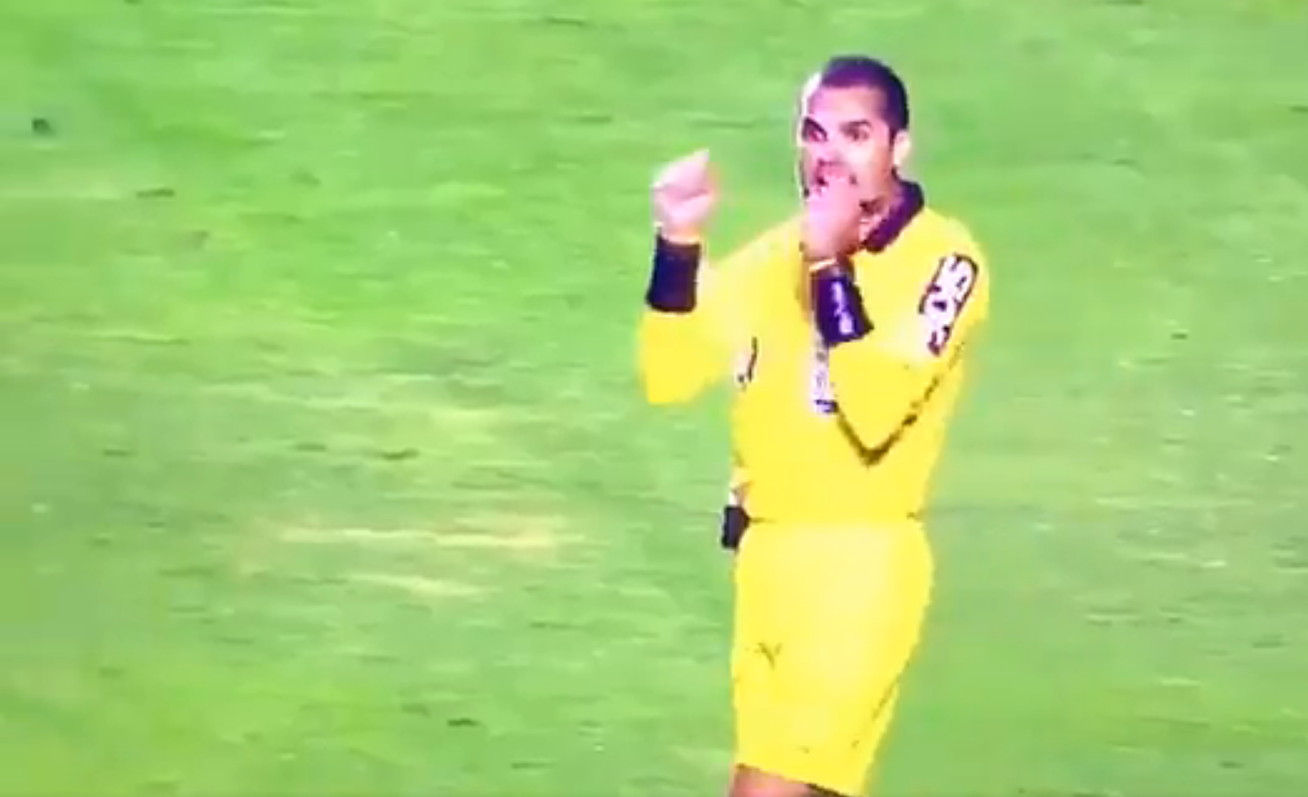 Polémica en Brasil: ¡Un árbitro pita el final del partido y lo celebra! Polémica en Brasil: ¡Un árbitro pita el final del partido y lo celebra!