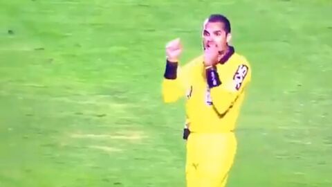 Ricardo Marques Ribeiro durante el partido