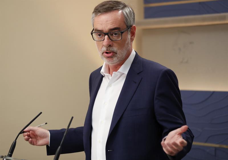 José Manuel Villegas: "Pedimos que el Gobierno comparta con el pacto antiyihadista un informe para evaluar la amenaza terrorista" José Manuel Villegas: "Pedimos que el Gobierno comparta con el pacto antiyihadista un informe para evaluar la amenaza terrorista"