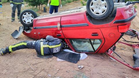 Accidente en Jumilla (Murcia)