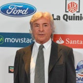 Ángel Nieto, durante un acto