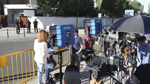 Expectación mediática por la comparecencia del presidente del Gobierno Mariano Rajoy Expectación mediática por la comparecencia del presidente del Gobierno Mariano Rajoy