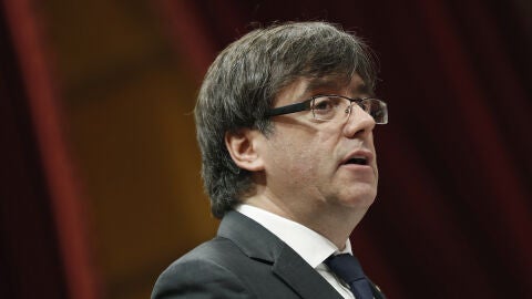 El presidente de la Generalitat, Carles Puigdemont