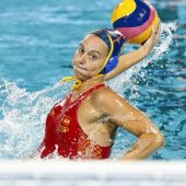 La capitana de la selección española de Waterpolo, Pilar Peña. 