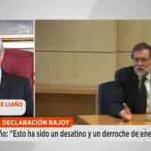 El abogado Javier Gómez de Liaño valora la declaración de Rajoy "irrelevante" desde el punto de vista jurista