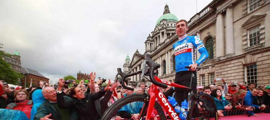 Dan Martin, corredor del Quick-Step Floors, en el Tour de Francia Dan Martin, corredor del Quick-Step Floors, en el Tour de Francia