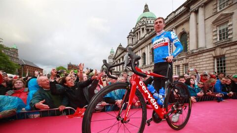 Dan Martin, corredor del Quick-Step Floors, en el Tour de Francia