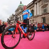 Dan Martin, corredor del Quick-Step Floors, en el Tour de Francia Dan Martin, corredor del Quick-Step Floors, en el Tour de Francia