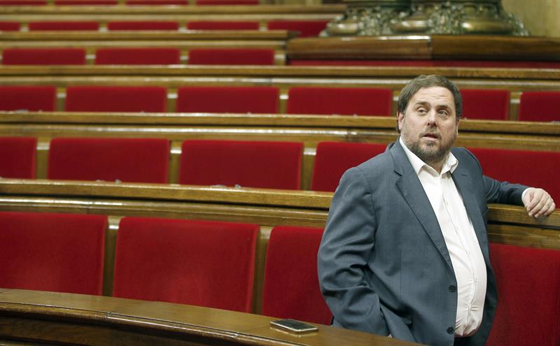 Junqueras: "Sólo nos da miedo que los ciudadanos nos inhabiliten" Junqueras: "Sólo nos da miedo que los ciudadanos nos inhabiliten"