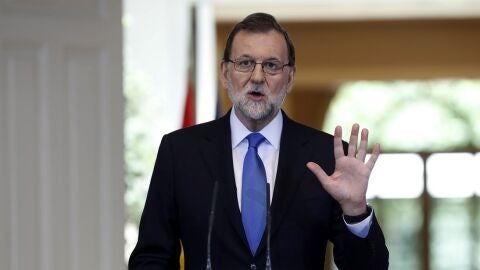 Mariano Rajoy ante los medios de comunicaci&oacute;n