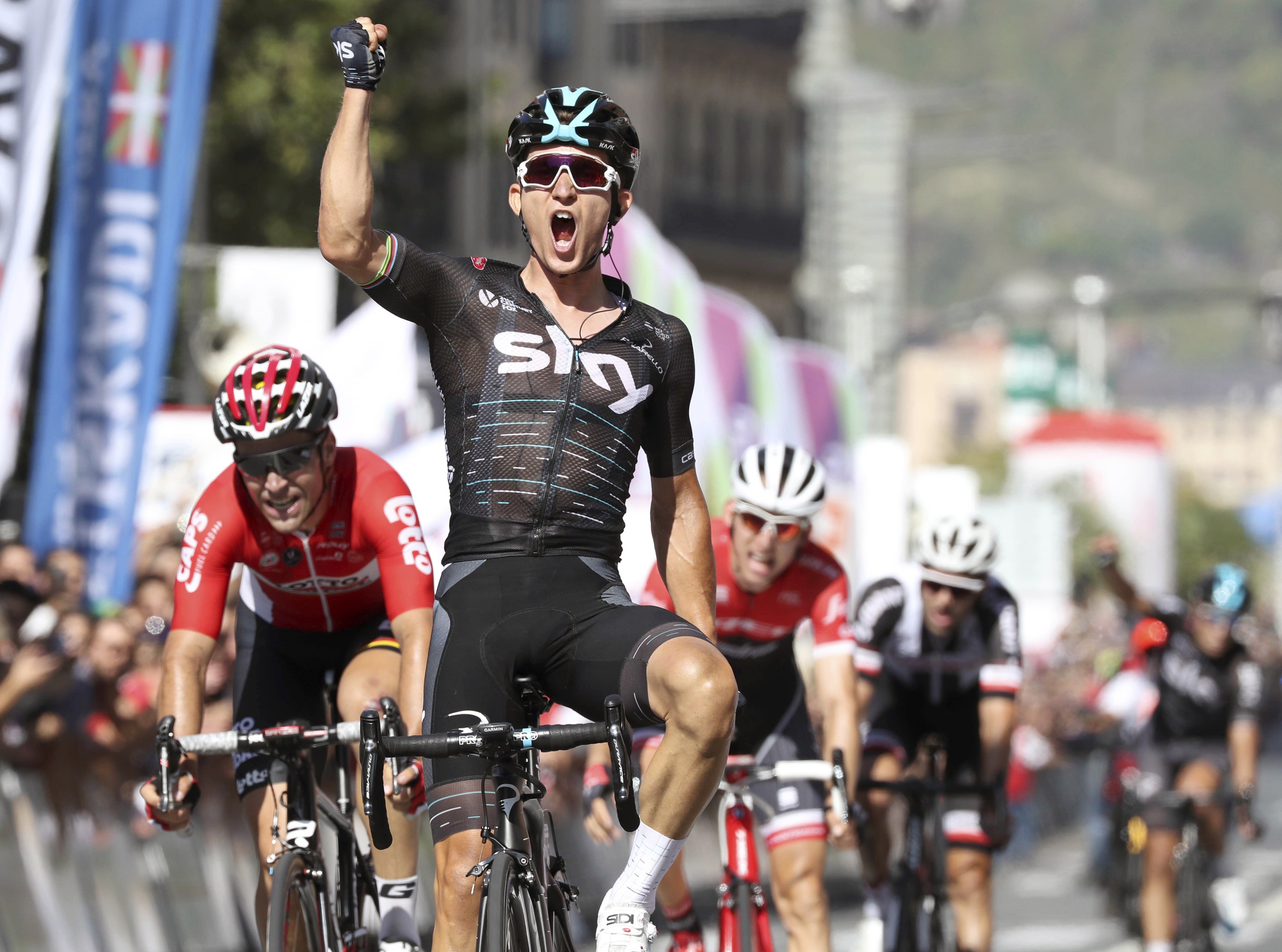 Michal Kwiatkowski se lleva la Clásica de San Sebastián Michal Kwiatkowski se lleva la Clásica de San Sebastián