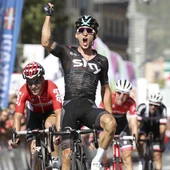 Michal Kwiatkowski en la clásica de San Sebastián Michal Kwiatkowski en la clásica de San Sebastián