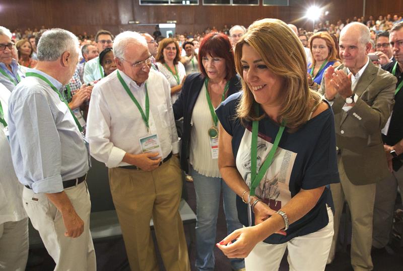 Susana Díaz apela a la igualdad territorial y a la herencia histórica de PSOE Susana Díaz apela a la igualdad territorial y a la herencia histórica de PSOE