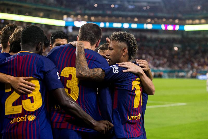 Real Madrid 2 - 3 Barcelona | El Barça vence el clásico de Miami en un emocionante duelo Real Madrid 2 - 3 Barcelona | El Barça vence el clásico de Miami en un emocionante duelo