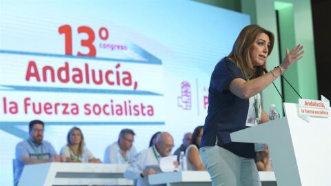 Susana D&iacute;az y la Ejecutiva andaluza del PSOE