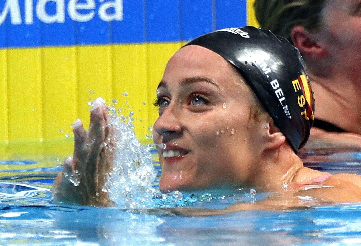 Mireia Belmonte, segunda en los 400 libres y tercera en los 200 metros mariposa en el arranque de la Copa del Mundo Mireia Belmonte, segunda en los 400 libres y tercera en los 200 metros mariposa en el arranque de la Copa del Mundo
