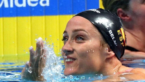 Mireia Belmonte tras la final