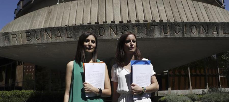Lorena Roldán (Ciudadanos) y Andrea Levy (PP) Lorena Roldán (Ciudadanos) y Andrea Levy (PP)