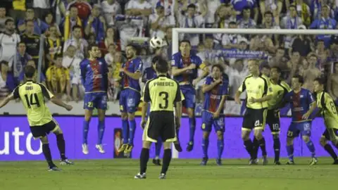 Imagen del Zaragoza-Levante Imagen del Zaragoza-Levante