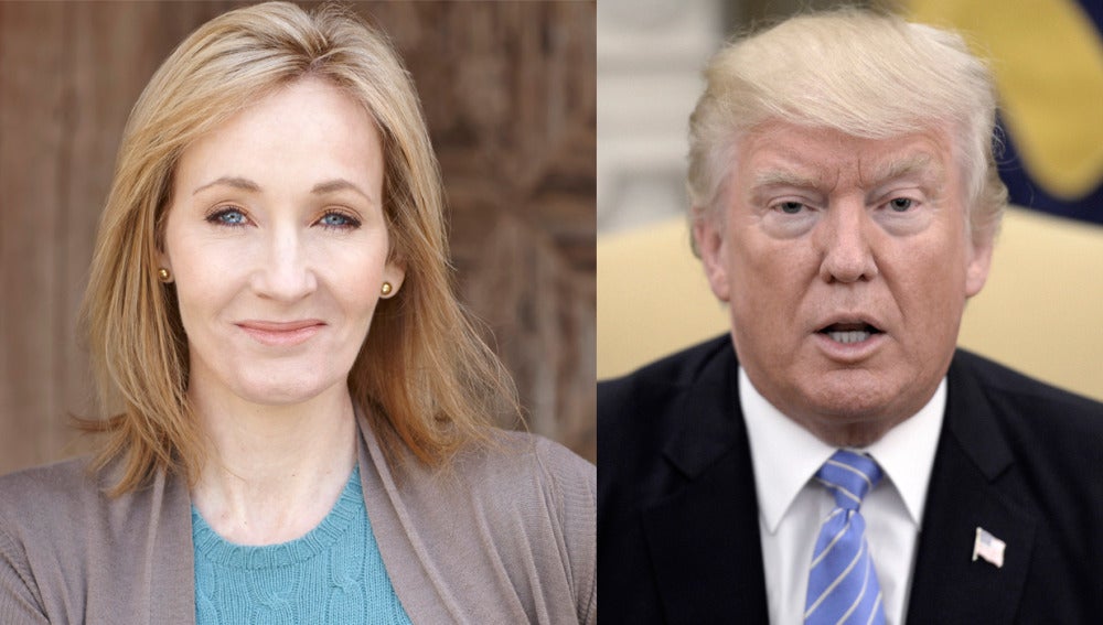 J.K. Rowling y Donald Trump