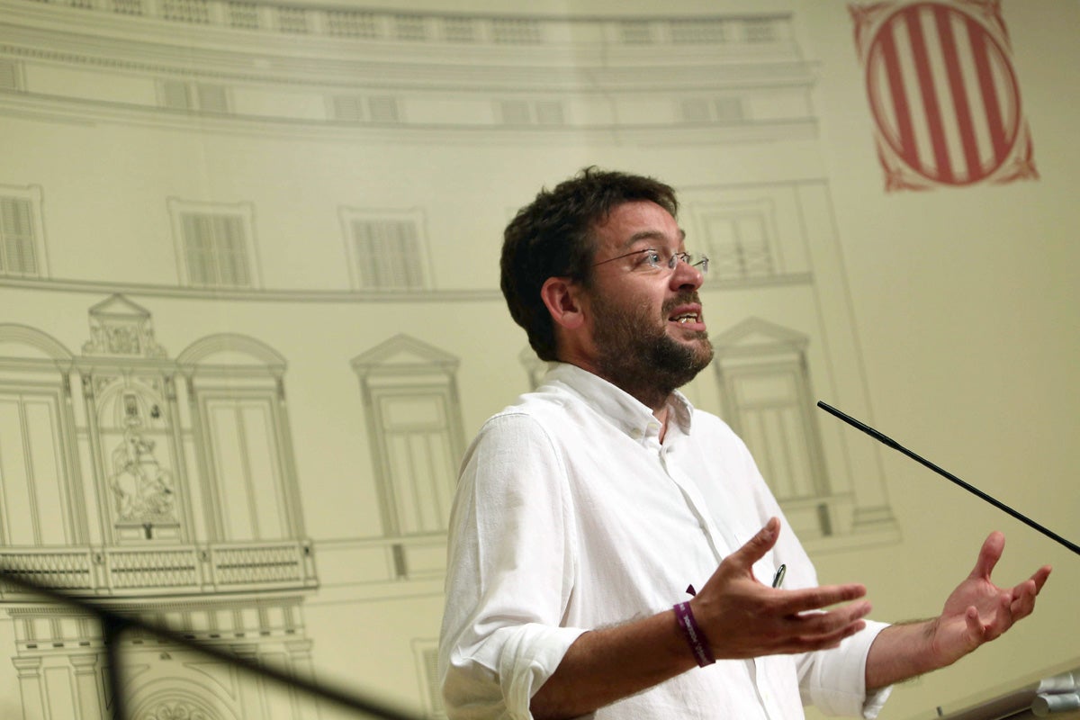 Albano-Dante Fachín: "Muchos de los que fueron ayer a la Diada no eran independentista hasta hace unos meses" Albano-Dante Fachín: "Muchos de los que fueron ayer a la Diada no eran independentista hasta hace unos meses"